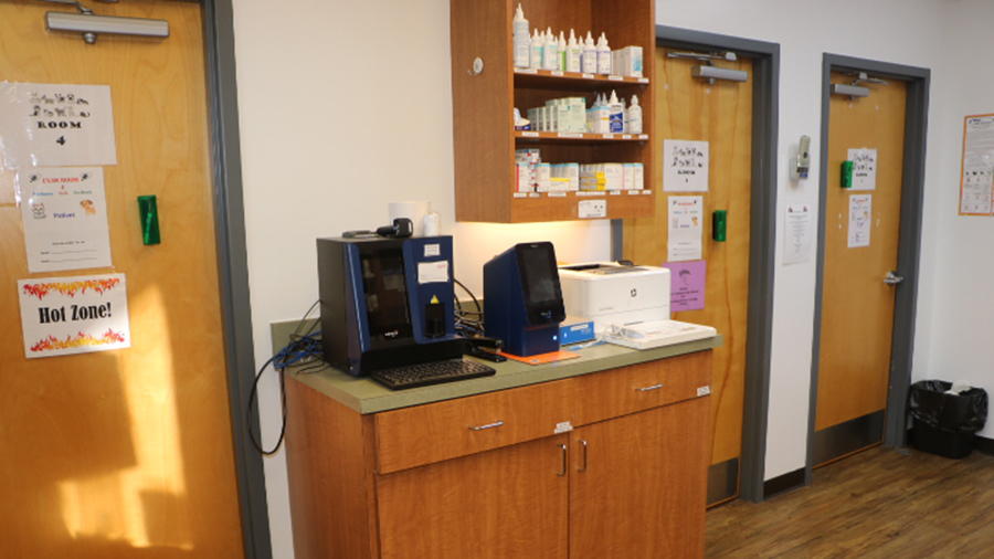 In-house pharmacy and lab at VCA North Atlanta